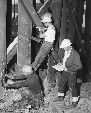 Koppers RS Workers Working on a Bridge